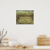 SohoまたはKing's Square、Stow's Survey of Londo ポスター (キッチン)