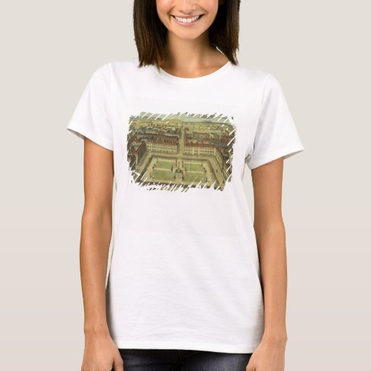 SohoまたはKing's Square、Stow's Survey of Londo Tシャツ (正面)