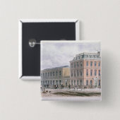 Sohoスクエアおよびカーライルの家の眺め 缶バッジ (正面&裏面)