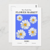 SOHOポストカードNEW YORKフラワーマーケット ポストカード (正面/裏面)