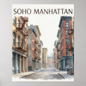 SoHo マンハッタン ポスター (正面)