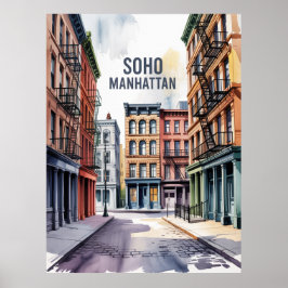 SoHo Manhattan ポスター