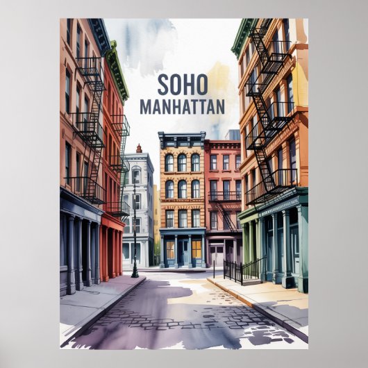 SoHo Manhattan ポスター (正面)