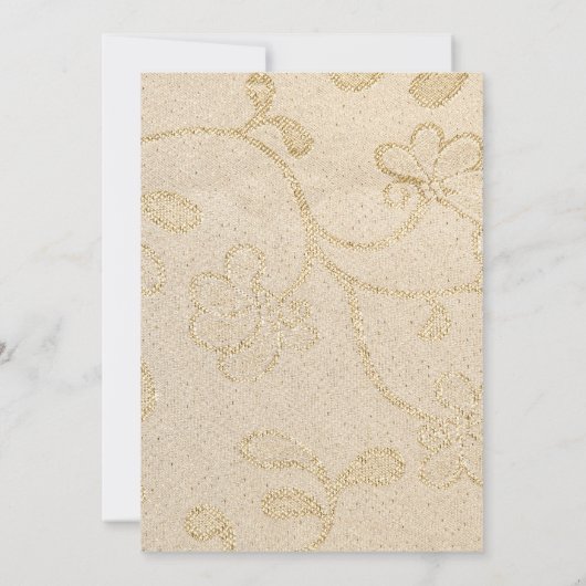 Sohoe Ultra Elegant Wedding Invitation  招待状 (裏面)