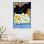 Soignons la basse-cour ~ヴィンテージフランスのWW1. ポスター (キッチン)