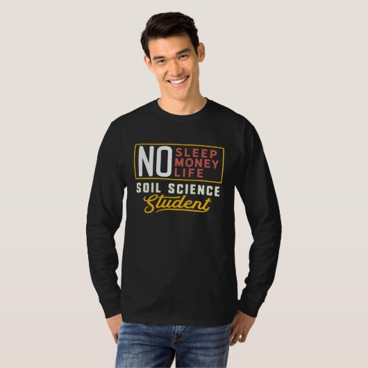 Soil Science Major Studen Graduation Tシャツ (正面フル)