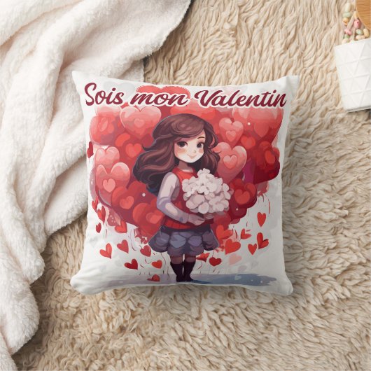 Sois mon Valentin クッション (ブランケット)