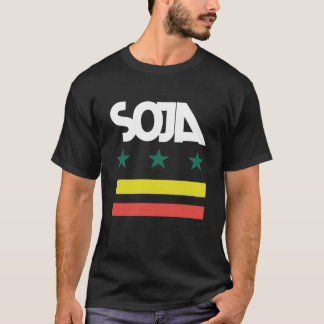 SOJAロゴミュージックアートデザインクラシック Tシャツ