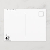 Sojourn Soleilポストカード – パリの聖なるハート ポストカード (裏面)