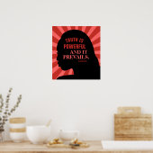 Sojourner Truthによる教育引用文18"X20" ポスター (キッチン)