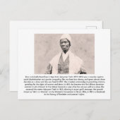 Sojourner Truth – フェミニスト ポストカード (正面/裏面)