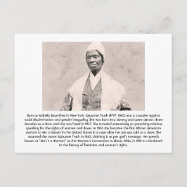 Sojourner Truth – フェミニスト ポストカード