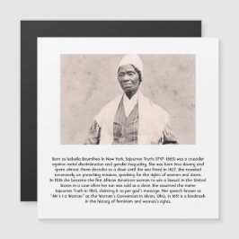 Sojourner Truth -フェミニスト マグネット招待状