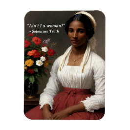 Sojourner Truth Ain't I A Womanオリジナル・アート マグネット