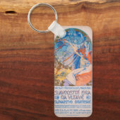 Sokolフェスティバル用Alphonseミュシャ(1926) キーホルダー (正面)