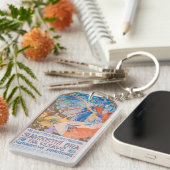 Sokolフェスティバル用Alphonseミュシャ(1926) キーホルダー (正面右)