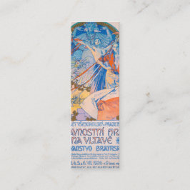 Sokolフェスティバル用Alphonseミュシャ(1926) スキニー名刺