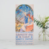 Sokolフェスティバル用Alphonseミュシャ(1926) メニュー (スタンド正面)