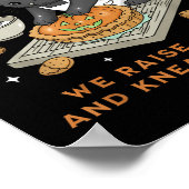 Soky Biscuits Club Black Cat Pumpkin Halloween Bak ポスター (角)