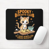 Soky Biscuits Club Cat Funny Halloween Baking  マウスパッド (マウス)