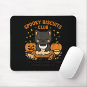 Soky Biscuits Club Cat Funny Halloween Baking Tee  マウスパッド (マウス)