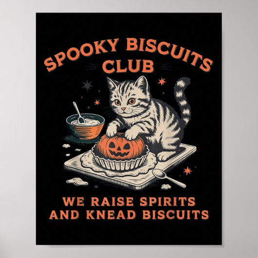 Soky Biscuits Club Cat, Halloween Baking  ポスター (正面)