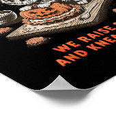 Soky Biscuits Club Cat Halloween Baking  ポスター (角)