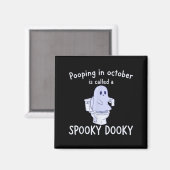 Soky Dookie おかしなオング 十月の幽霊 ハロウィン  マグネット (正面/裏面)