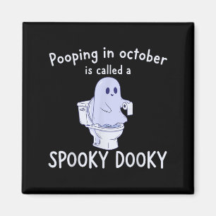 Soky Dookie おかしなオング 十月の幽霊 ハロウィン マグネット