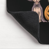 Soky Ghost Sphynx Cat Lover Pumpkin Halloween Long マウスパッド (コーナー)
