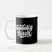 Soky Retro Halloween Witch Quote Saying Bats Gift  コーヒーマグカップ (左)