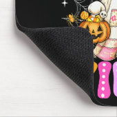 Soky Vibes Ghost Retro Groovy Halloween Women Girl マウスパッド (コーナー)