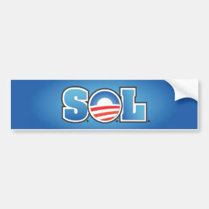 SOLのバンパーステッカー バンパーステッカー
