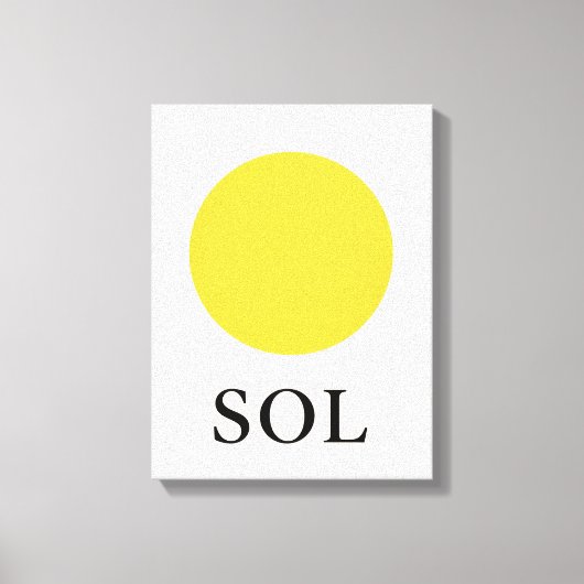 SOL キャンバスプリント (正面)