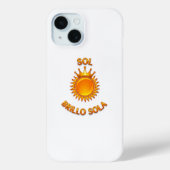 Sol Brillo Sola iPhone Case – Inspirational Logo P Case-Mate iPhoneケース (裏面)