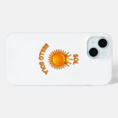 Sol Brillo Sola iPhone Case – Inspirational Logo P Case-Mate iPhoneケース (裏面 (横))