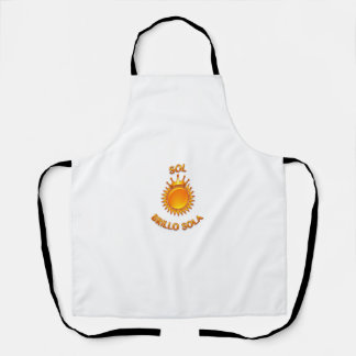 Sol Brillo Sola Logo Apron – Stylish Kitchen & Coo エプロン
