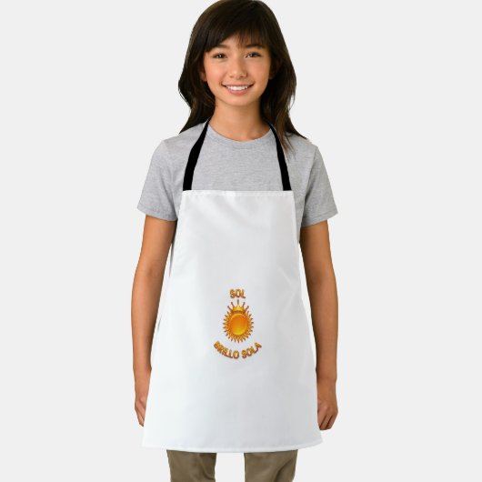 Sol Brillo Sola Logo Apron – Stylish Kitchen & Coo エプロン (インサイチュ)