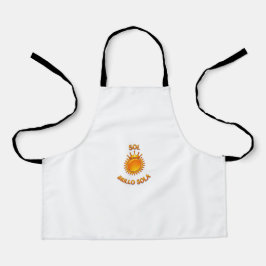 Sol Brillo Sola Logo Apron – Stylish Kitchen & Coo エプロン