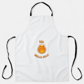 Sol Brillo Sola Logo Apron – Stylish Kitchen & Coo エプロン (正面)