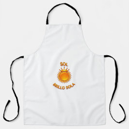 Sol Brillo Sola Logo Apron – Stylish Kitchen & Coo エプロン