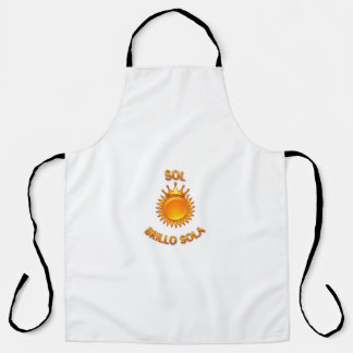 Sol Brillo Sola Logo Apron – Stylish Kitchen & Coo エプロン