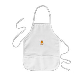 Sol Brillo Sola Logo Apron – Stylish Sun Design Ki 子供用エプロン