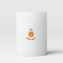 Sol Brillo Sola Logo Candle – Cozy Inspirational S