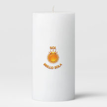 Sol Brillo Sola Logo Candle – Cozy Inspirational S