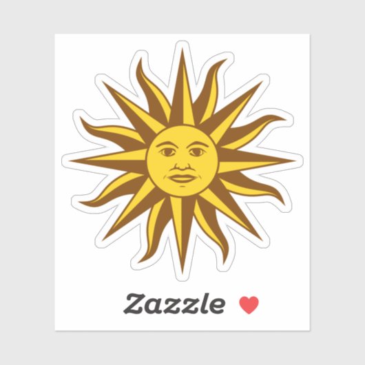 Sol de Mayo – ウルグアイ シール (シート)