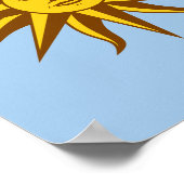 Sol de Mayo – ウルグアイ ポスター (角)