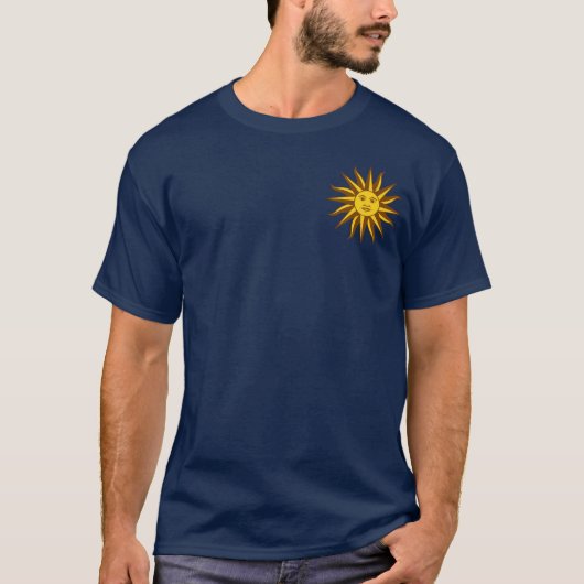 Sol de Mayo – ウルグアイ Tシャツ (正面)