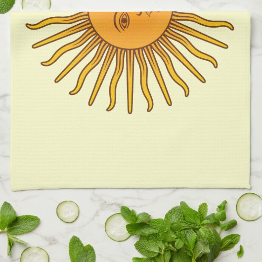 Sol de Mayo キッチンタオル (折り畳み)