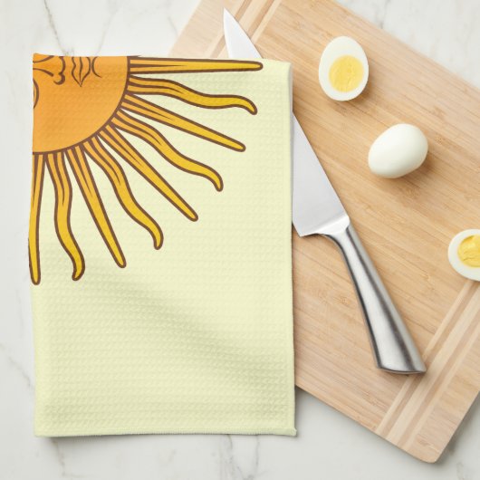 Sol de Mayo キッチンタオル (四つ折り)